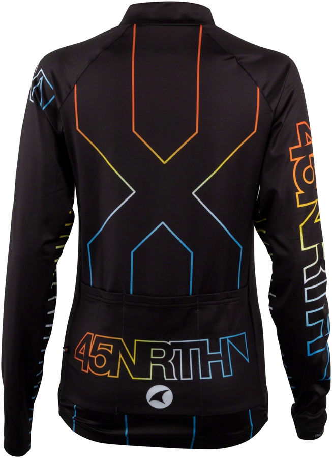 45NRTH Decade Long Sleeve Jersey - Womens Black Medium