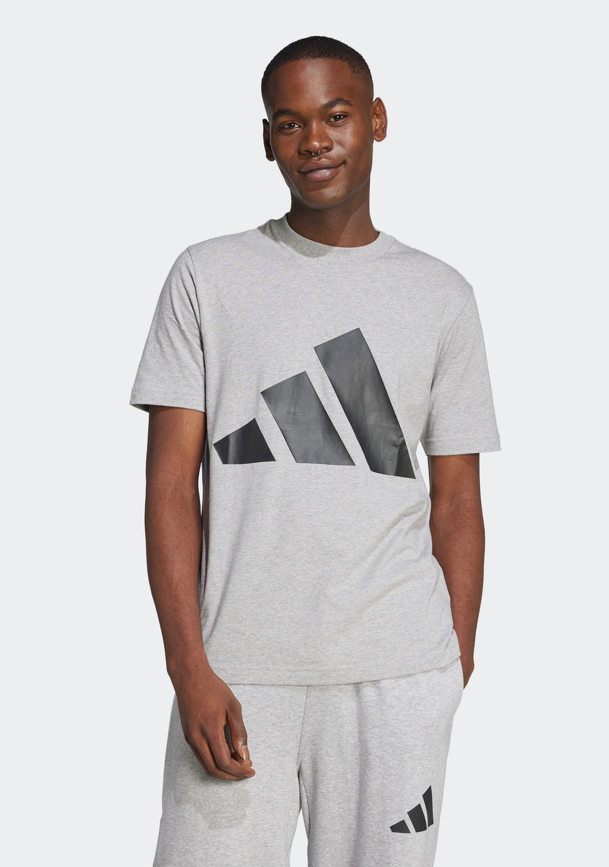 Adidas Men's Essentials Big Logo Tee
