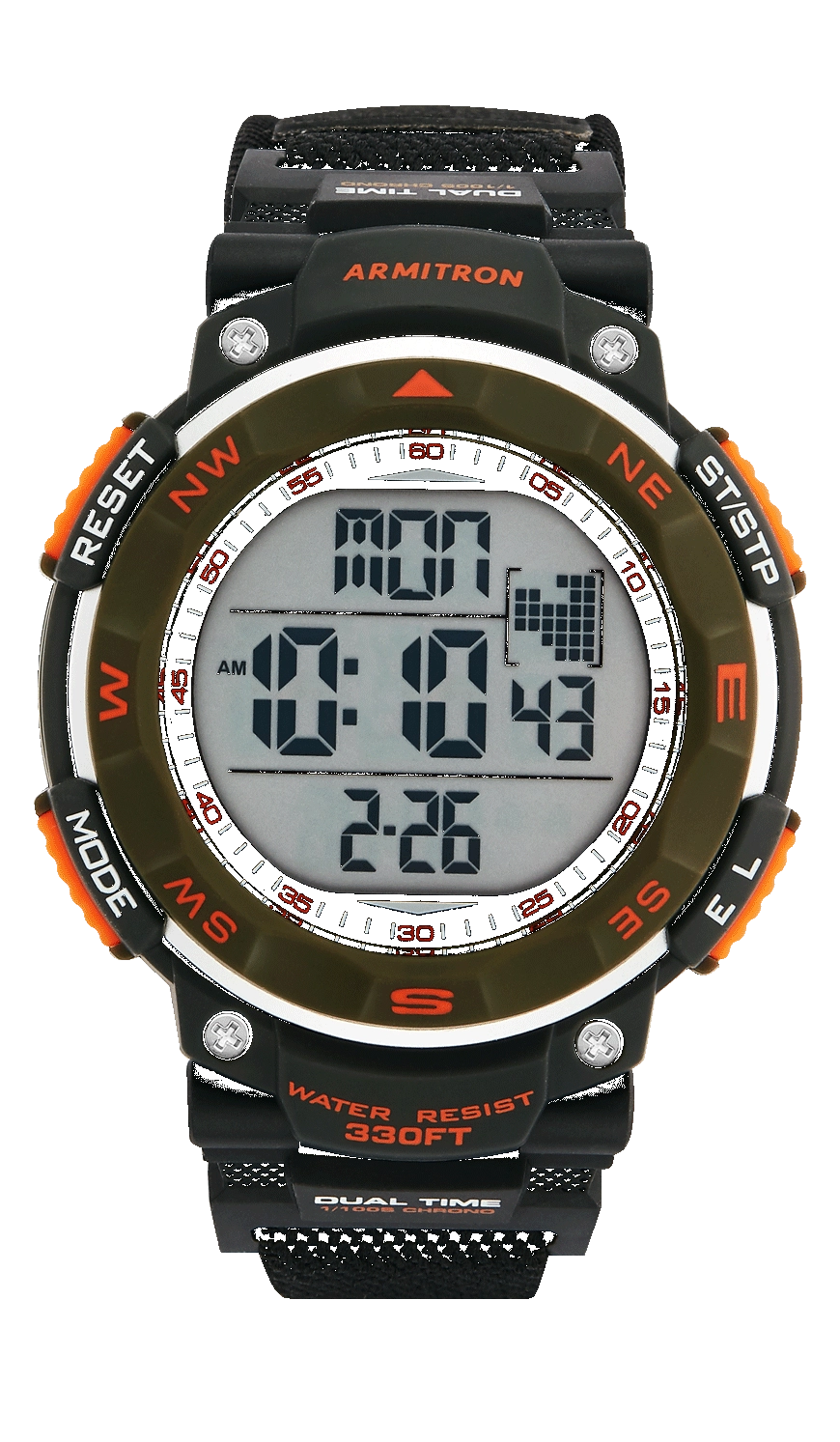 Armitron Chrono Pro™ | 51mm, Olive