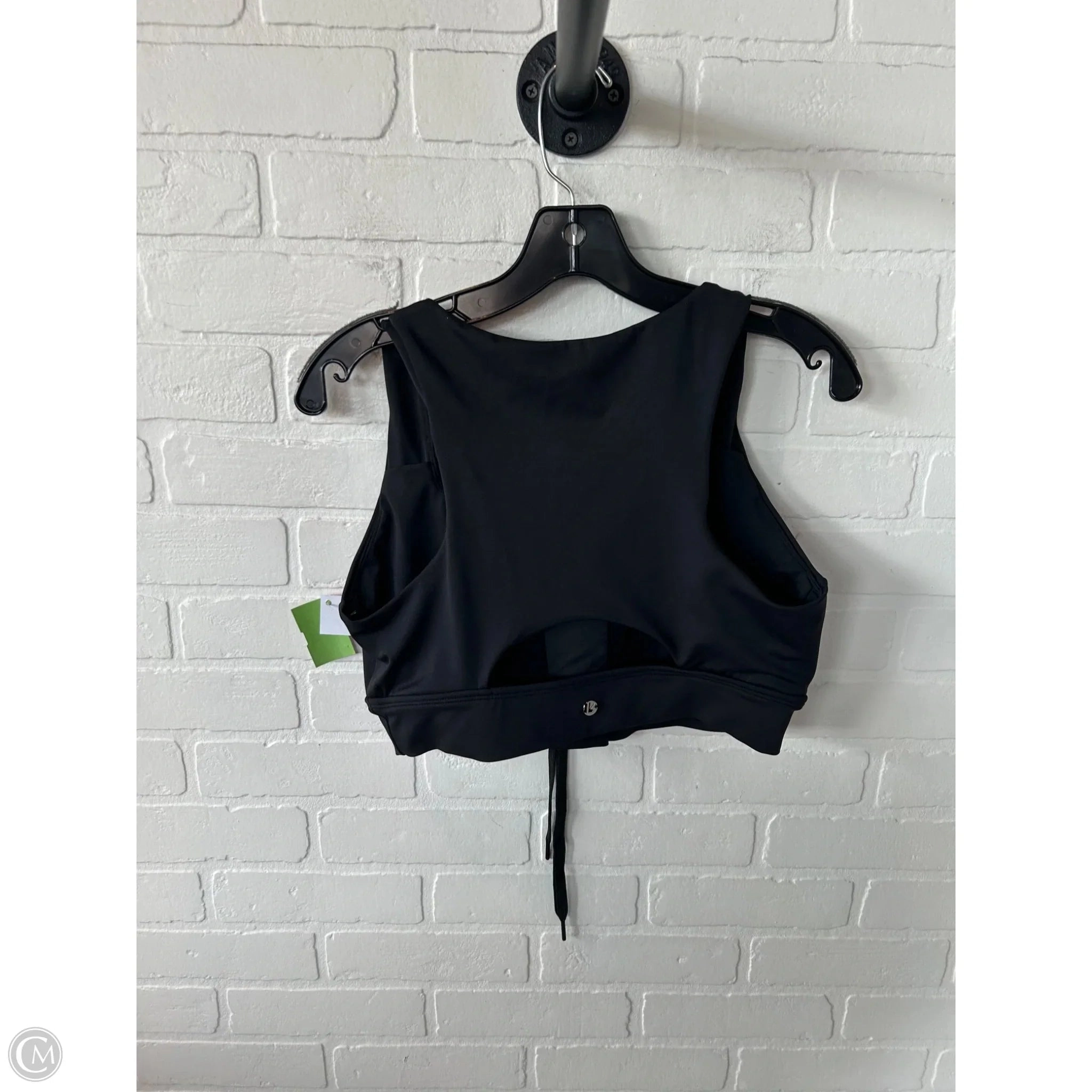 Athletic Bra By Clothes Mentor In Black, Size: Xl