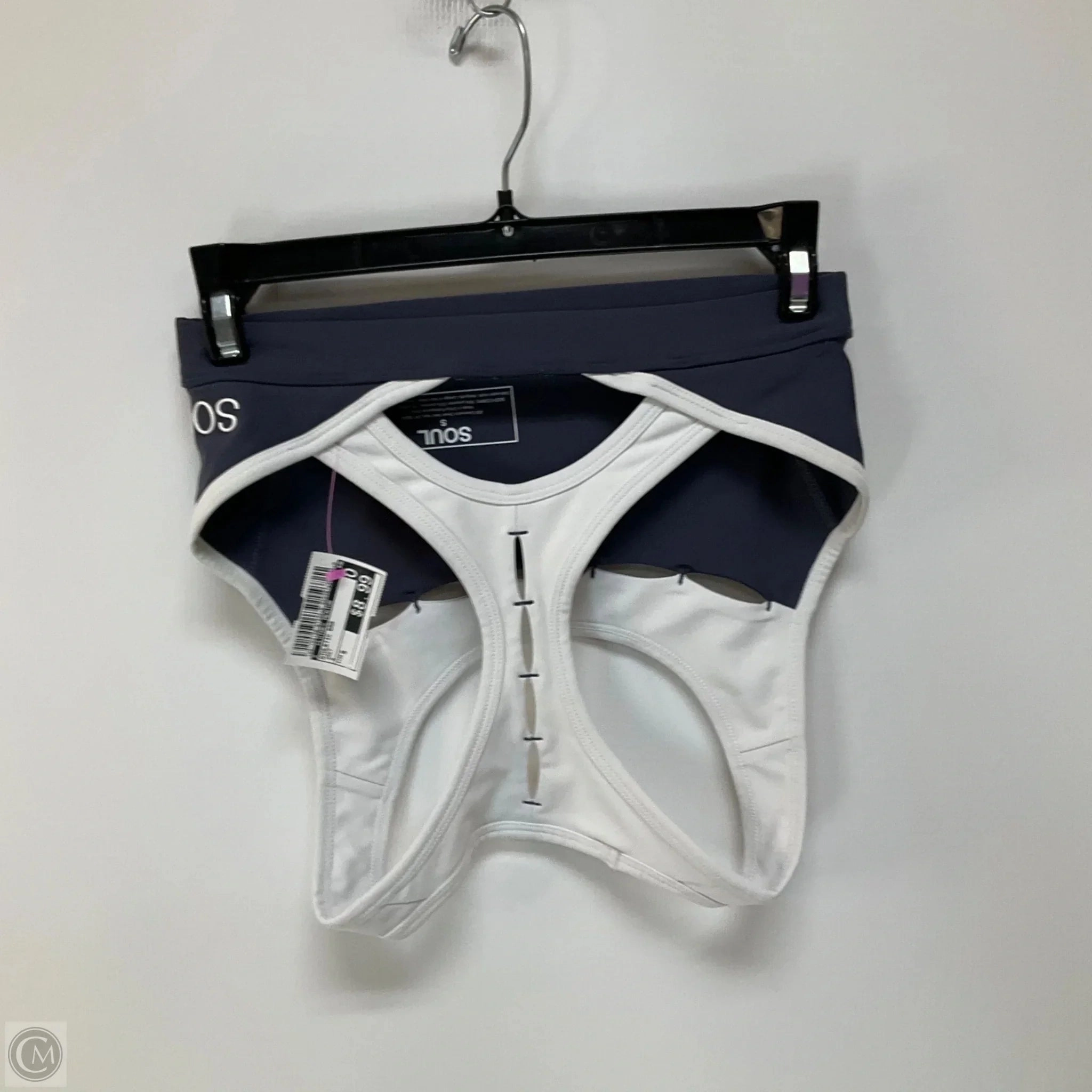 Athletic Bra By Clothes Mentor In Grey, Size: S