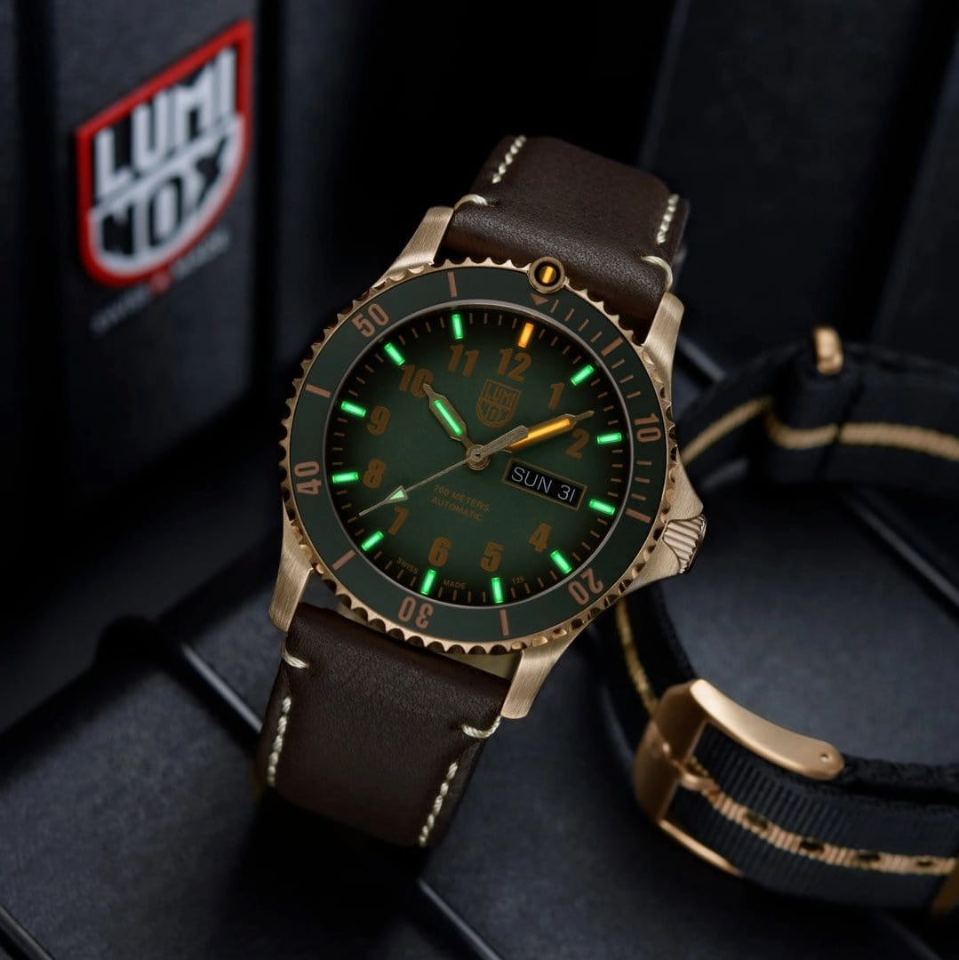 Automatic Sport Timer Bronze Limited Edition, 42 mm, Sport watch - 0936.SET