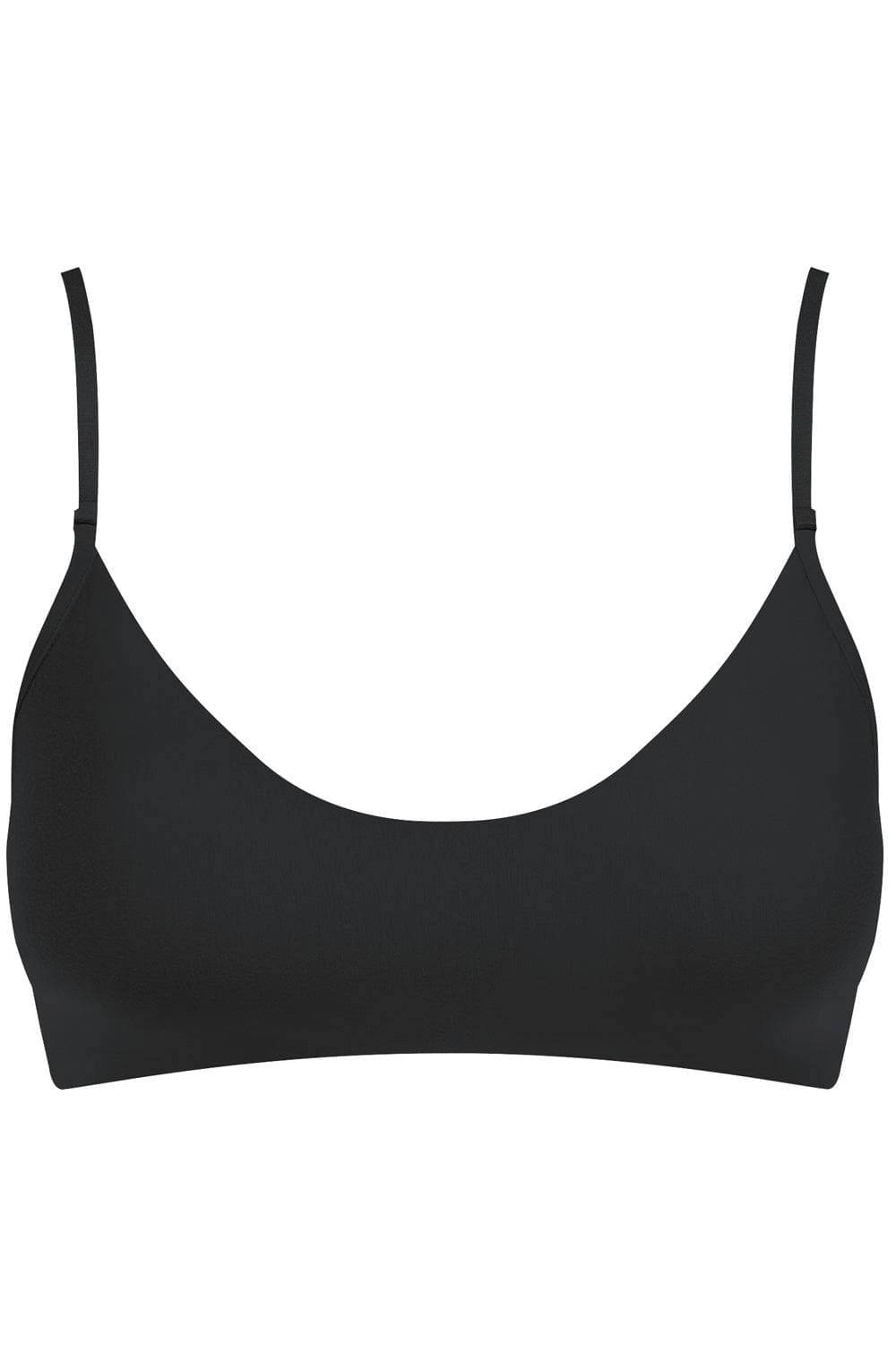 Butter Bralette Black, Size L