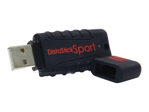 Centon MP Essential Datastick Sport - USB flash drive - 16 GB - USB 2.0 - black S1-U2W1-16G