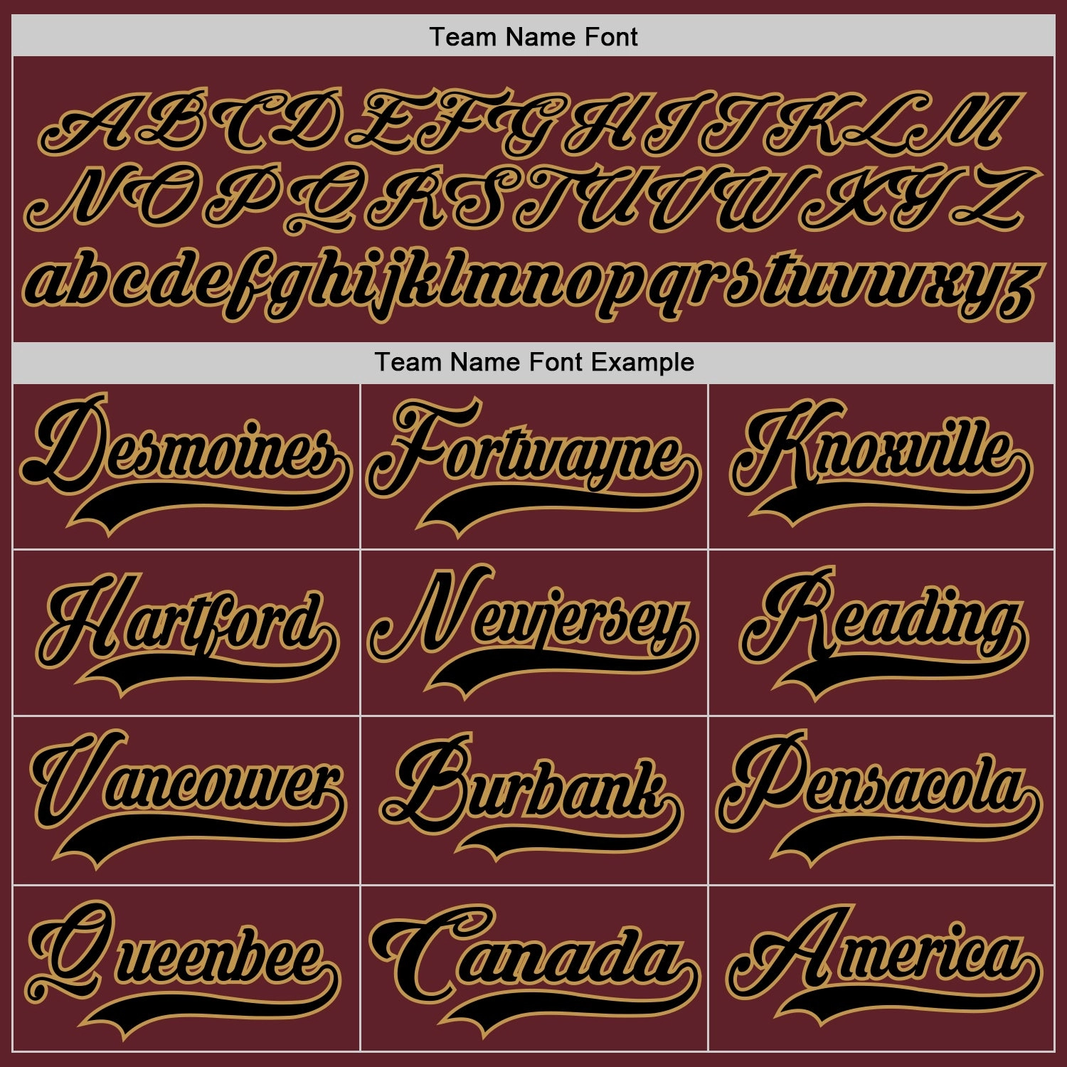 Custom Burgundy Black-Old Gold Hockey Jersey