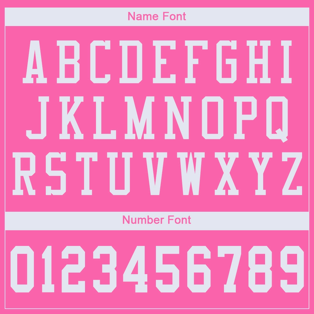 Custom Pink White Mesh Authentic Football Jersey