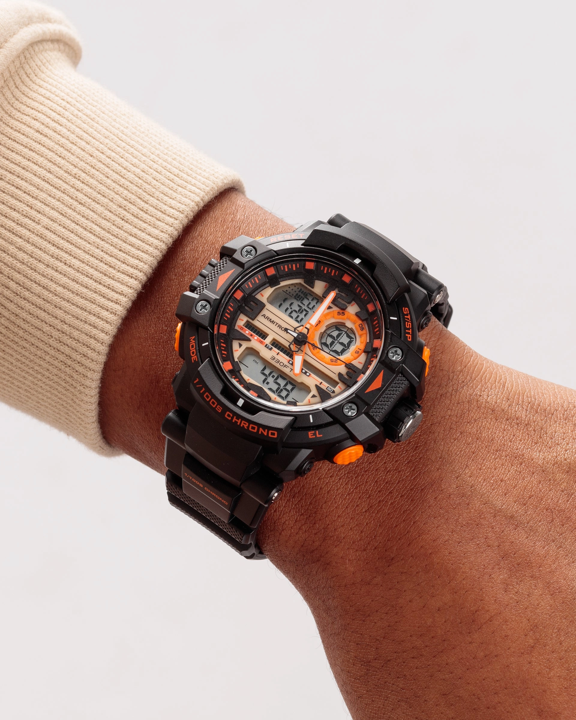 Dual™ | 52mm, Black/Orange