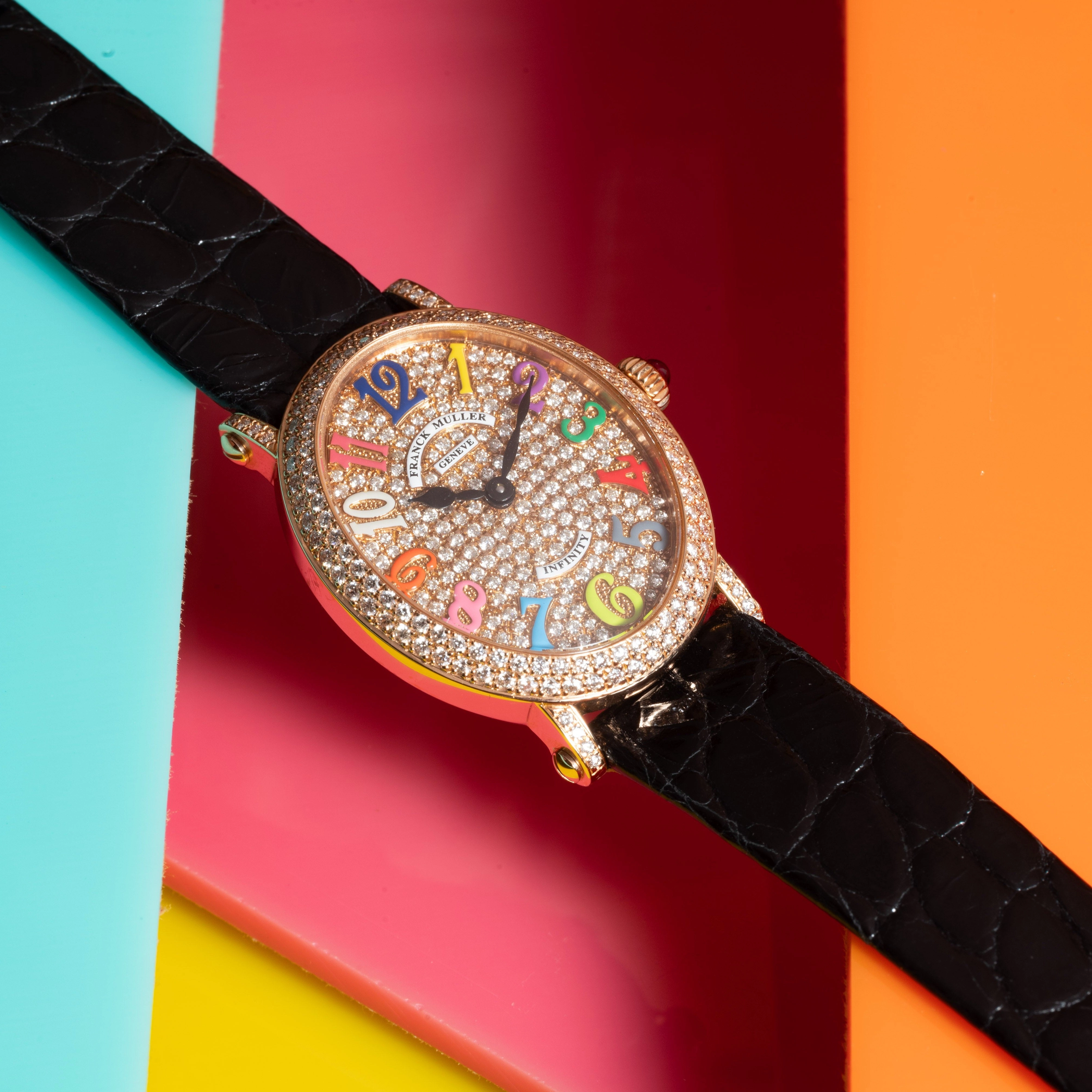 Franck Muller Infinity 'Oval' Color Dream