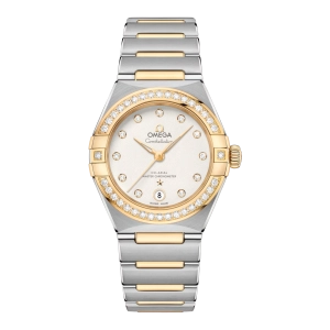 Omega Constellation 29 mm, yellow gold on steel