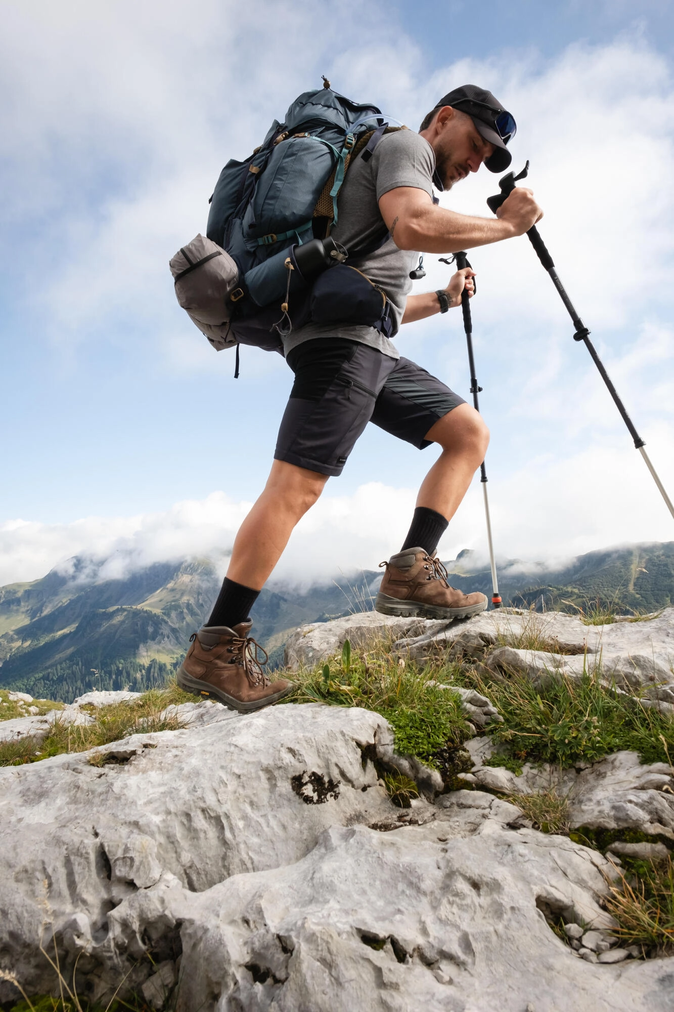 Simond Men's MT500 2-in-1 Zip-off Hiking Pants