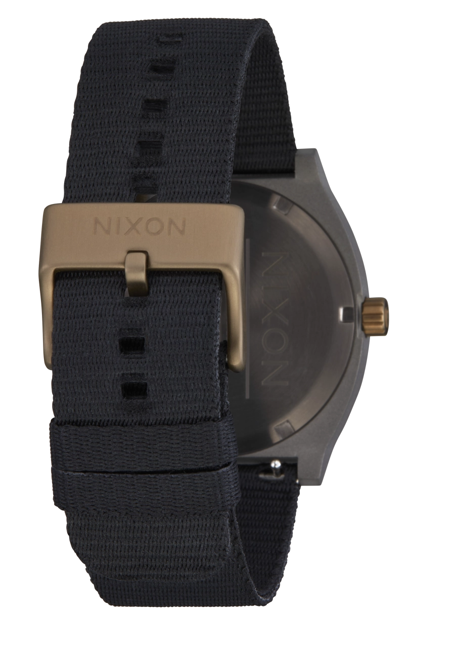 Time Teller Nylon - Dark Gray / Pumice / Black