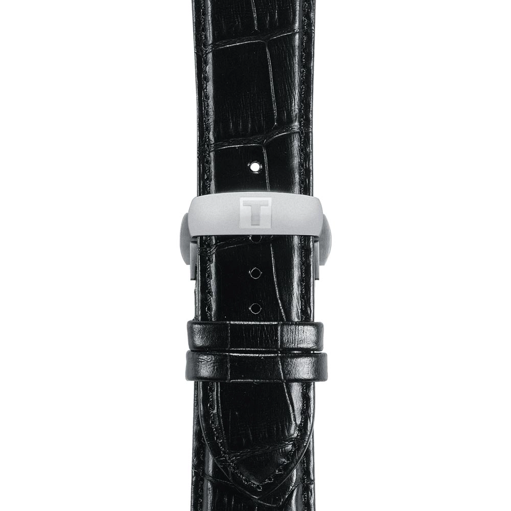 Tissot Couturier Chronograph 41mm Black Dial Quartz Gents Watch T0356171605100