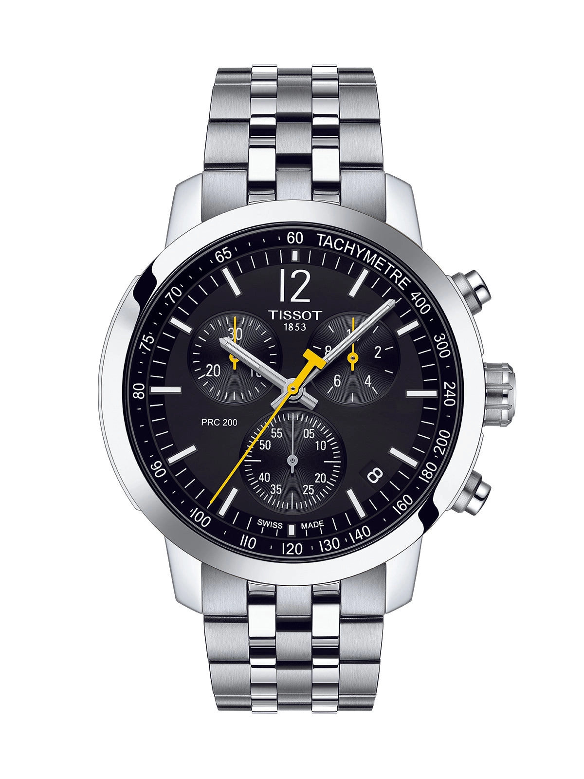 Tissot PRC 200 Chronograph Watch 43mm T114.417.11.057.00