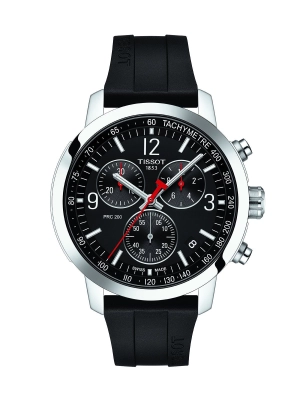 Tissot PRC200 Chronograph Watch 42mm T114.417.17.057.00
