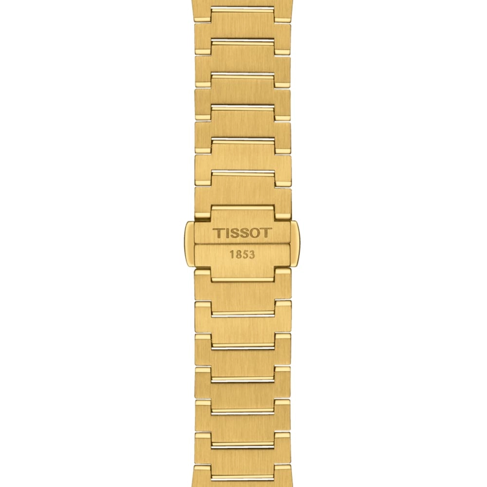 Tissot PRX 35mm Champagne Dial Gold PVD Steel Quartz Watch T1372103302100