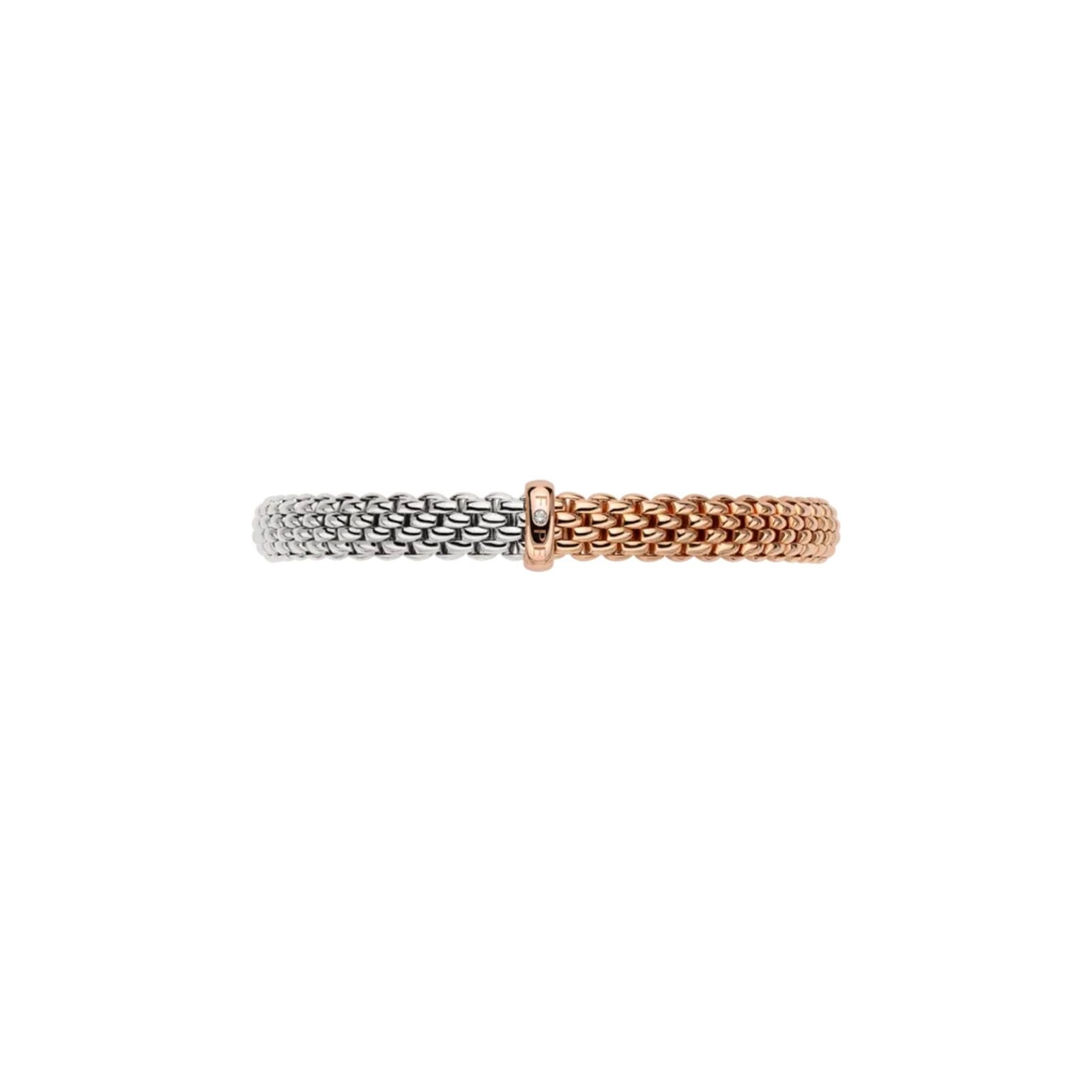 Vendome 18ct Rose & White Gold Diamond Flex'it Bracelet 01M02B2_BB_1_XRX