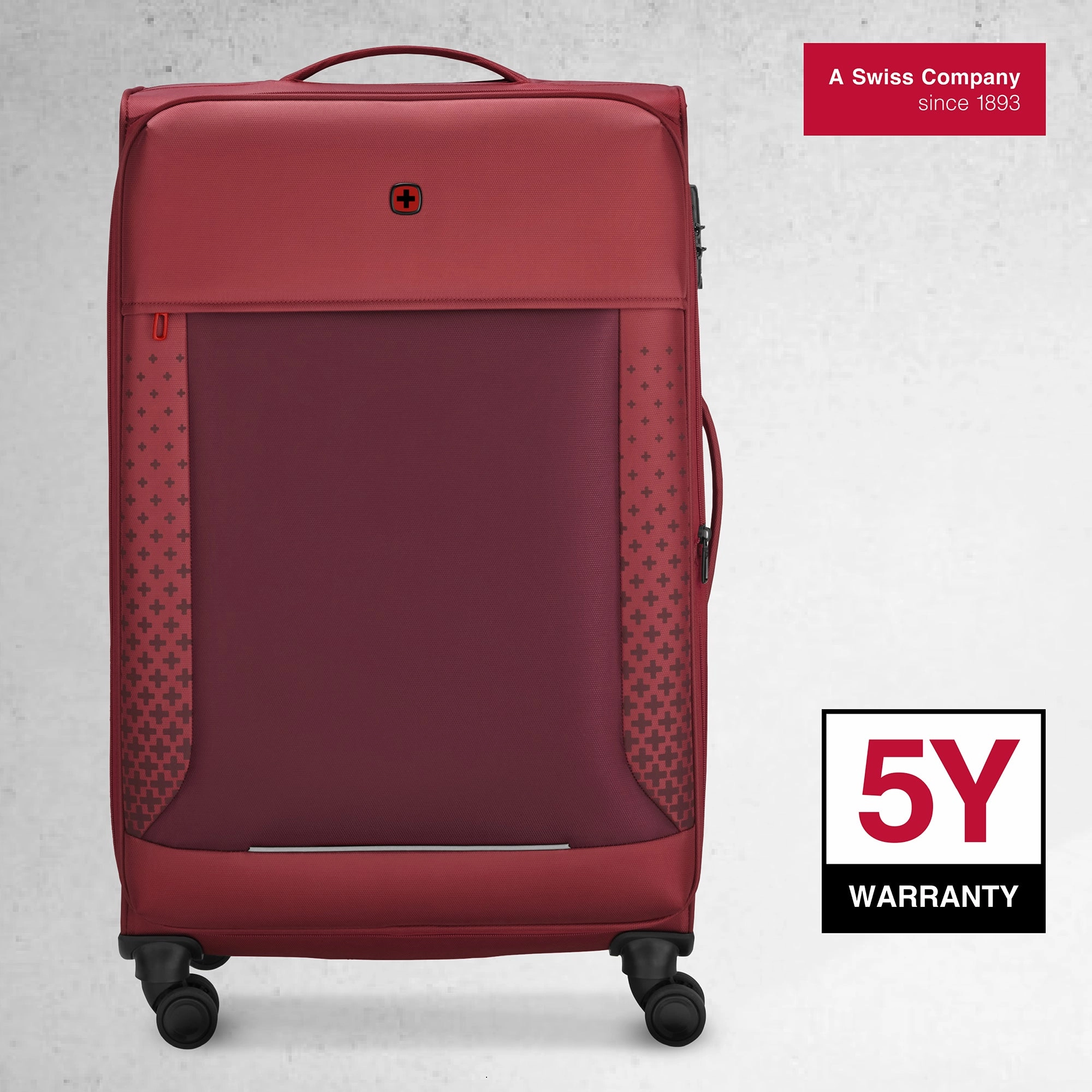 Wenger, Veric Medium Softside Case, Salsa, 66 Litres, Swiss designed