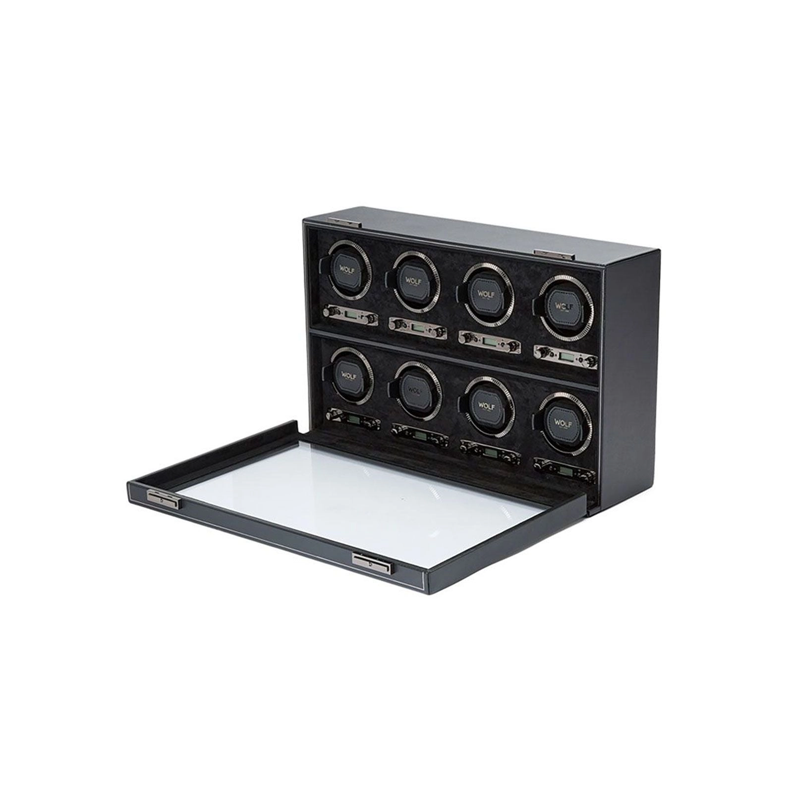 Wolf British Racing Eight Watch Winder Black 792502