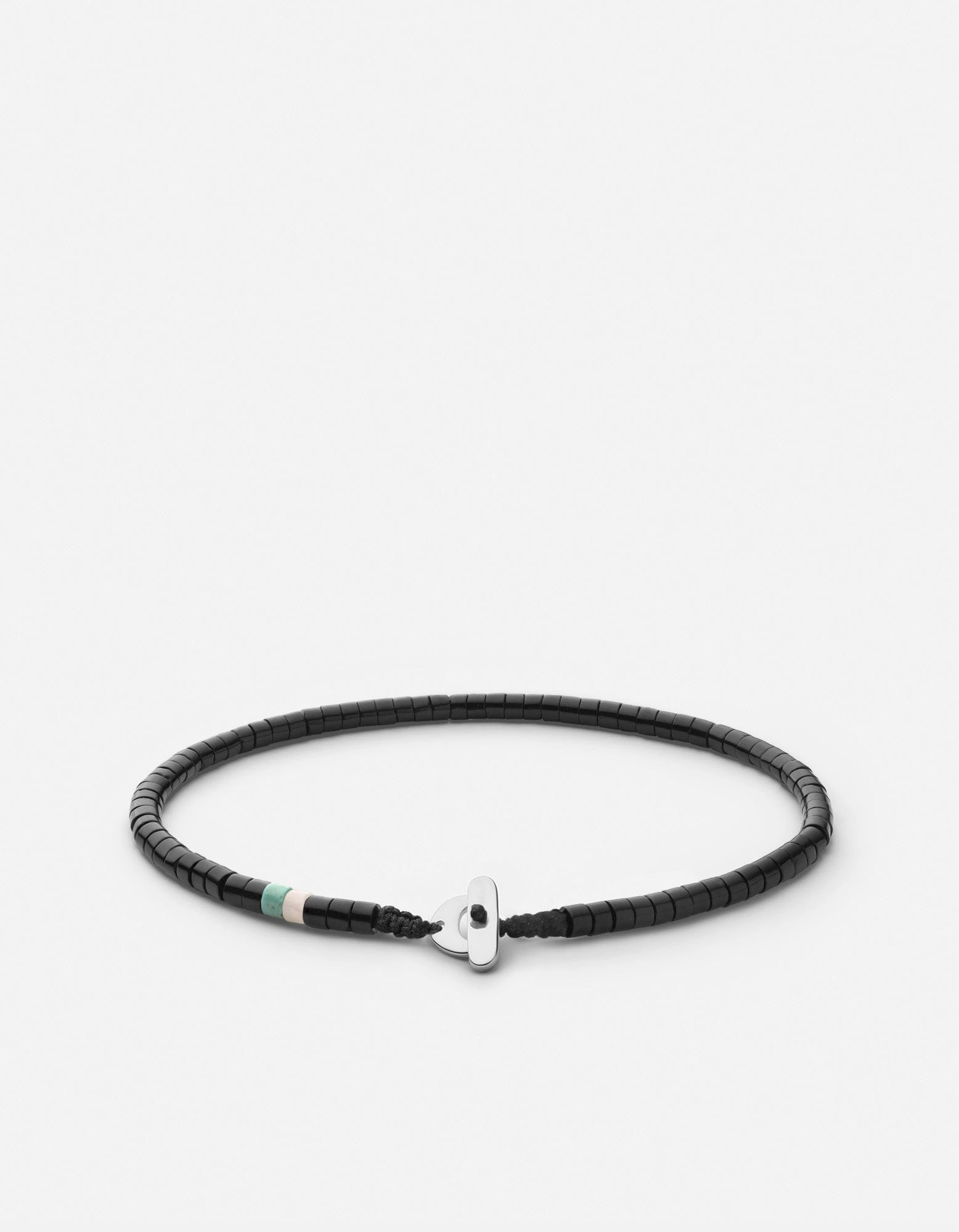 Zane Onyx Bracelet, Sterling Silver